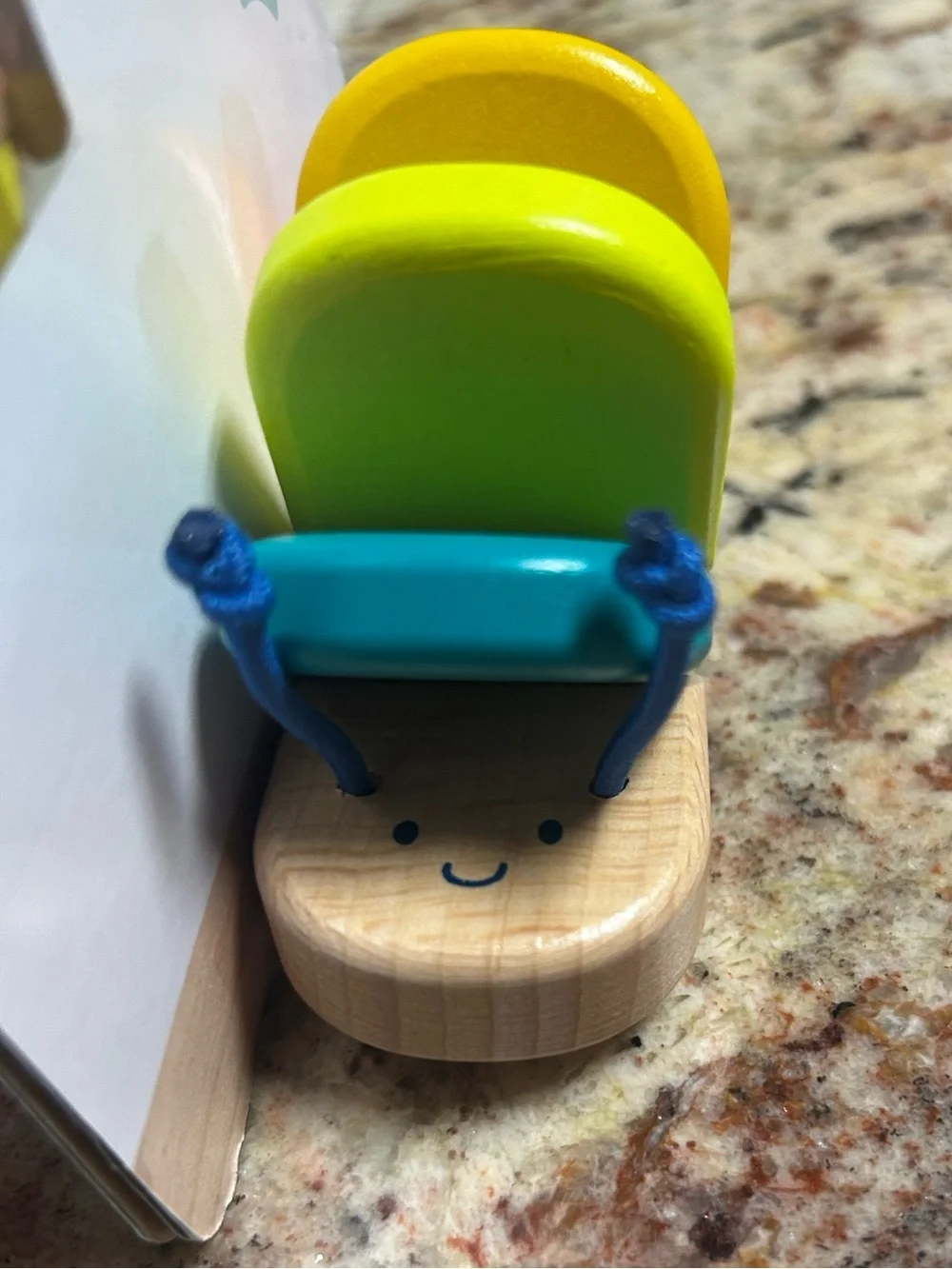 NIB Fisher-Price 2 Toy Set Pickleball Teether & Toy Set & Wooden Clacker Baby